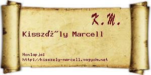 Kisszély Marcell névjegykártya